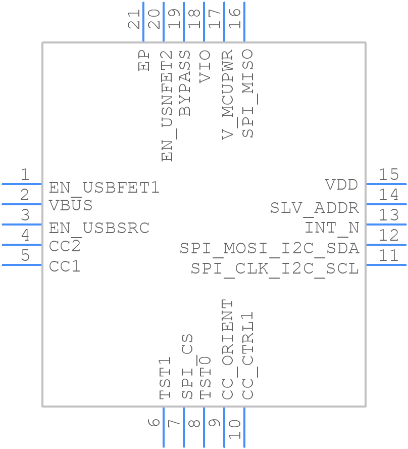 PTN5100DBSMP - NXP - PCB symbol