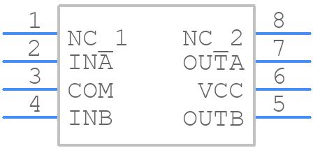 AUIRS4427STR - Infineon - PCB symbol