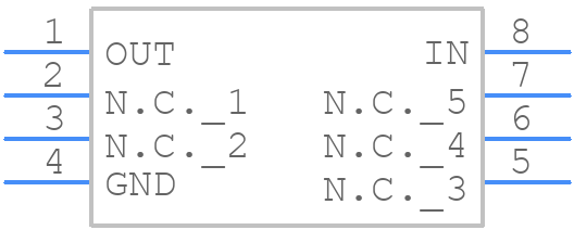 MAX6141ESA+ - Analog Devices - PCB symbol