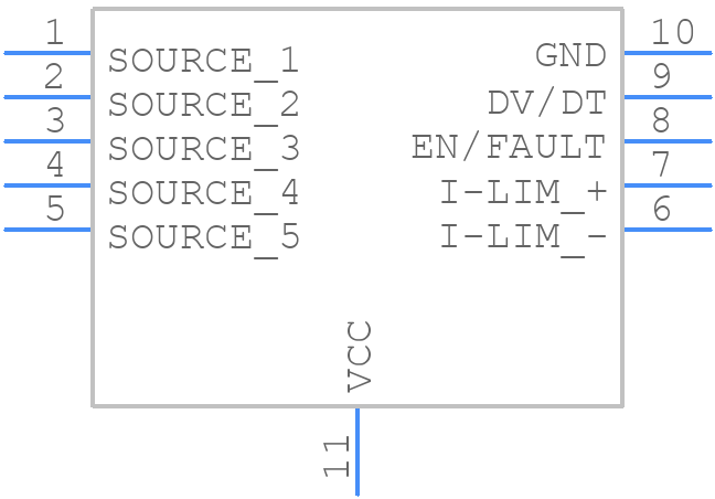 STEF033PUR - STMicroelectronics - PCB symbol