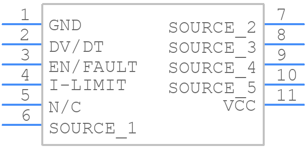 STEF12PUR - STMicroelectronics - PCB symbol