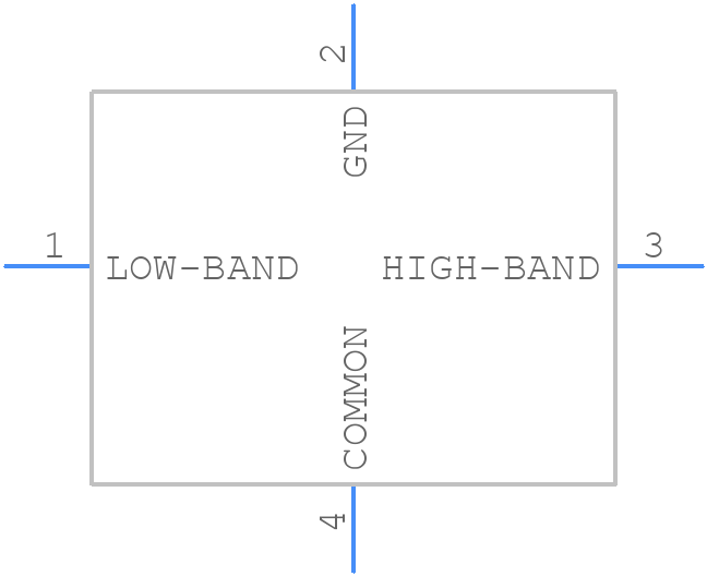 DPX162500DT-8014A1 - TDK - PCB symbol