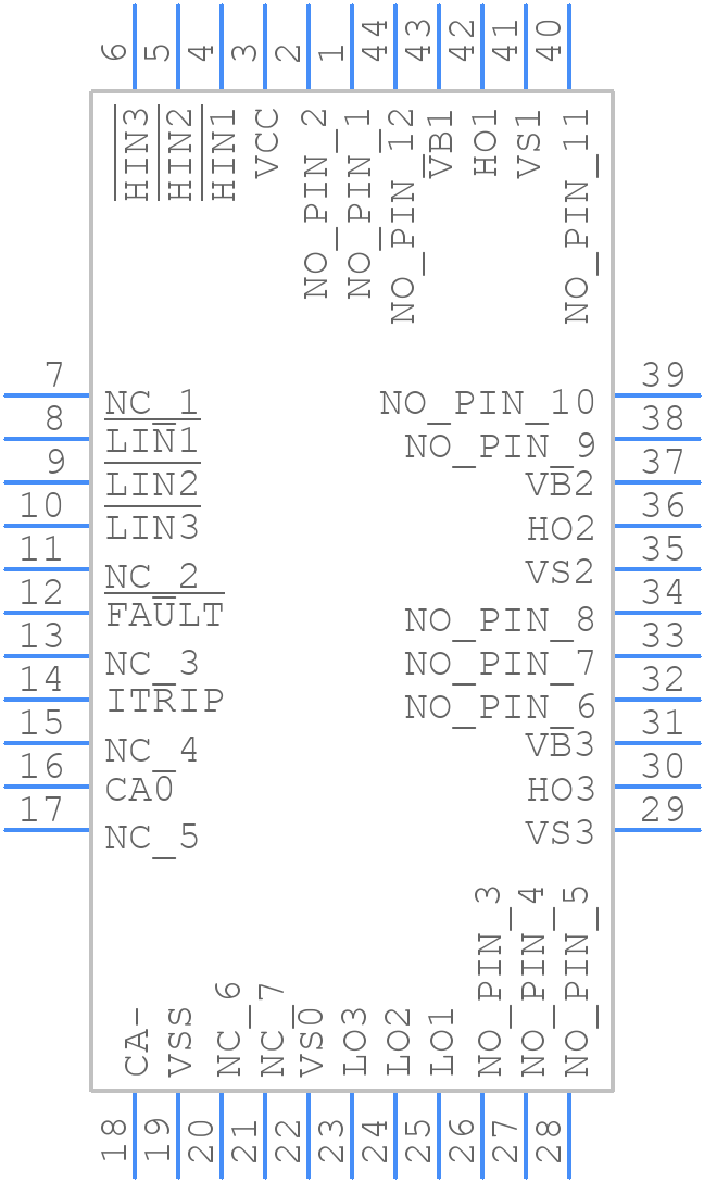 IR2130JPBF - Infineon - PCB symbol