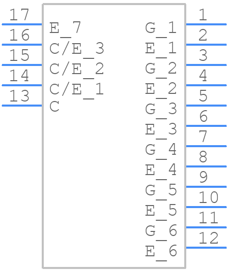 BSM25GD120DN2 - Infineon - PCB symbol