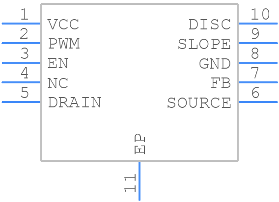 STCS2ASPR - STMicroelectronics - PCB symbol
