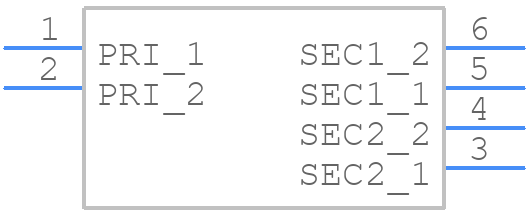 VB1.0/2/24 - BLOCK - PCB symbol