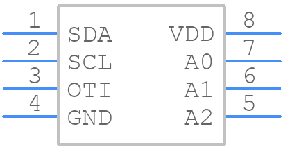 AD7416ARZ - Analog Devices - PCB symbol