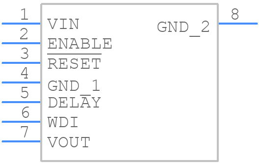 NCV8141D2TR4G - onsemi - PCB symbol