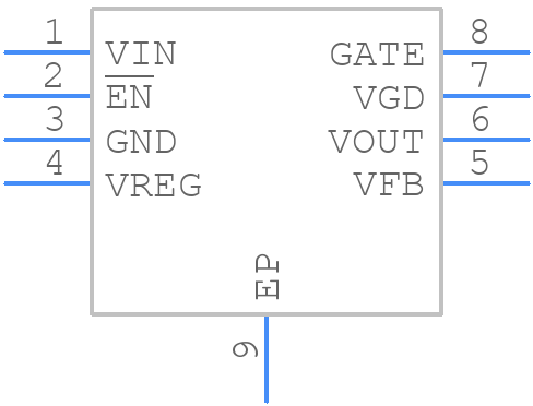 SR086SG-G - Microchip - PCB symbol