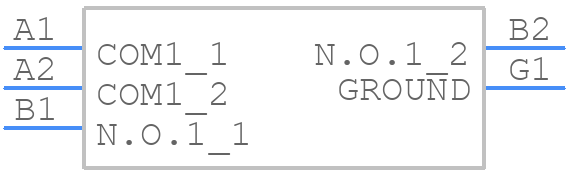 EVQQ2203W - Panasonic - PCB symbol