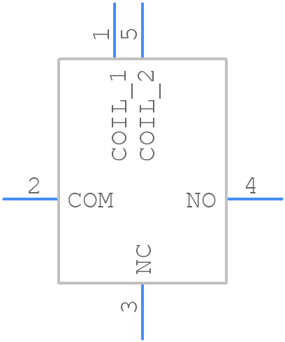 CP1-12V - Panasonic - PCB symbol