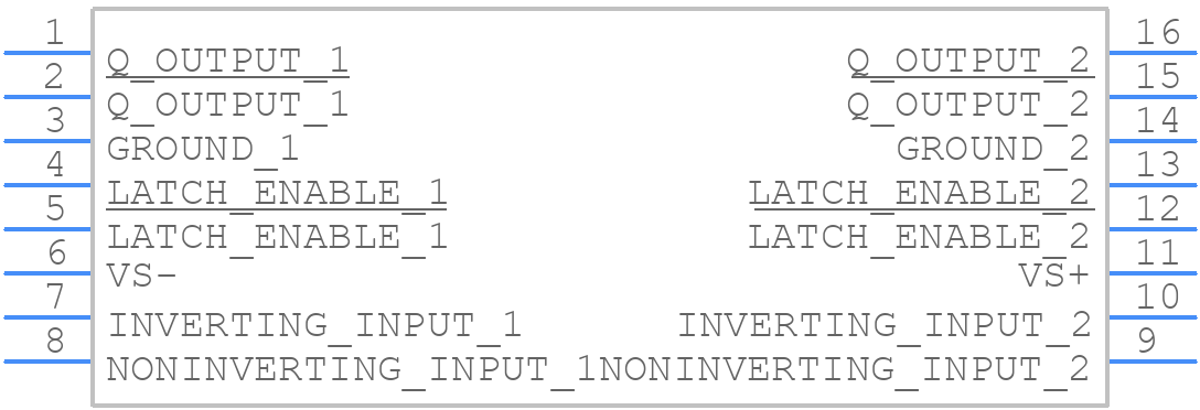 AD96687BQ - Analog Devices - PCB symbol