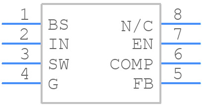 ACT4060ASH-T - Active-Semi - PCB symbol