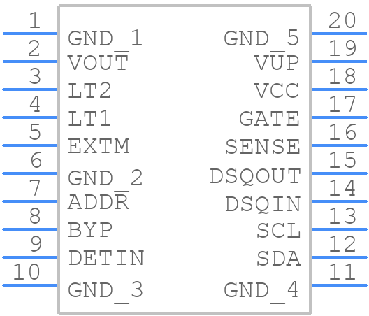LNBP21PD - STMicroelectronics - PCB symbol