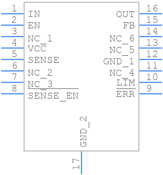 TPS7B7701QPWPRQ1 - Texas Instruments - PCB symbol