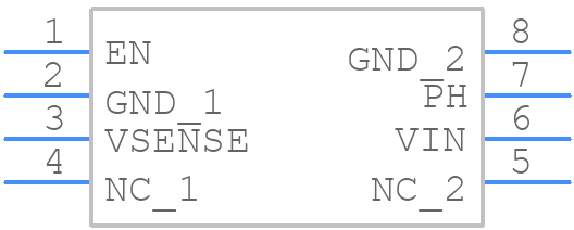 TPS560200QDGKTQ1 - Texas Instruments - PCB symbol
