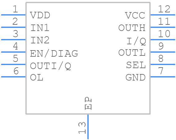L6362A - STMicroelectronics - PCB symbol