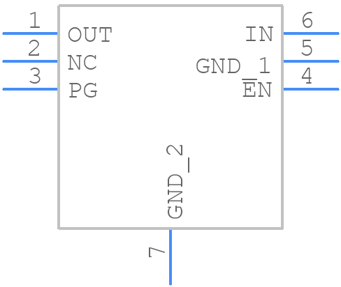 LP5912-1.5DRVR - Texas Instruments - PCB symbol