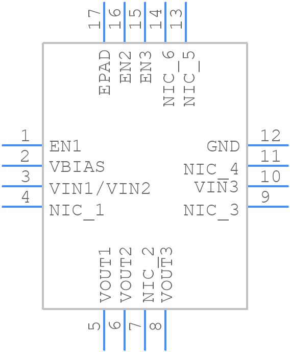 ADP322ACPZ-135-R7 - Analog Devices - PCB symbol