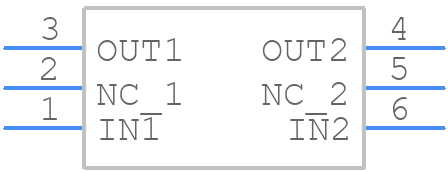 TCS-DL004-250-WH - Bourns - PCB symbol