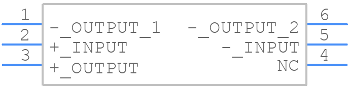 MPS-3117-006GC-A3 - Metrodyne Microsystem - PCB symbol