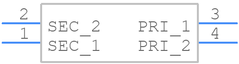 B82801A0743A030 - TDK - PCB symbol