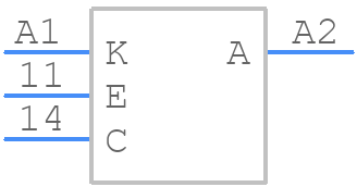 41.81.7.024.9024 - FINDER - PCB symbol