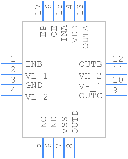 MD1810K6-G - Microchip - PCB symbol