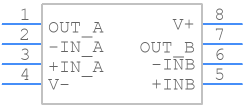 AD8572ARZ - Analog Devices - PCB symbol