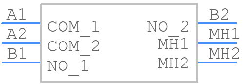 EVQPSD02K - Panasonic - PCB symbol