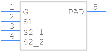 FCMT360N65S3 - onsemi - PCB symbol