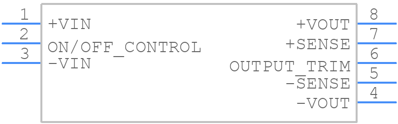 UWS-5/10-Q48P-C - Murata Electronics - PCB symbol