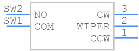 PTR901-1025K-B503 - Bourns - PCB symbol