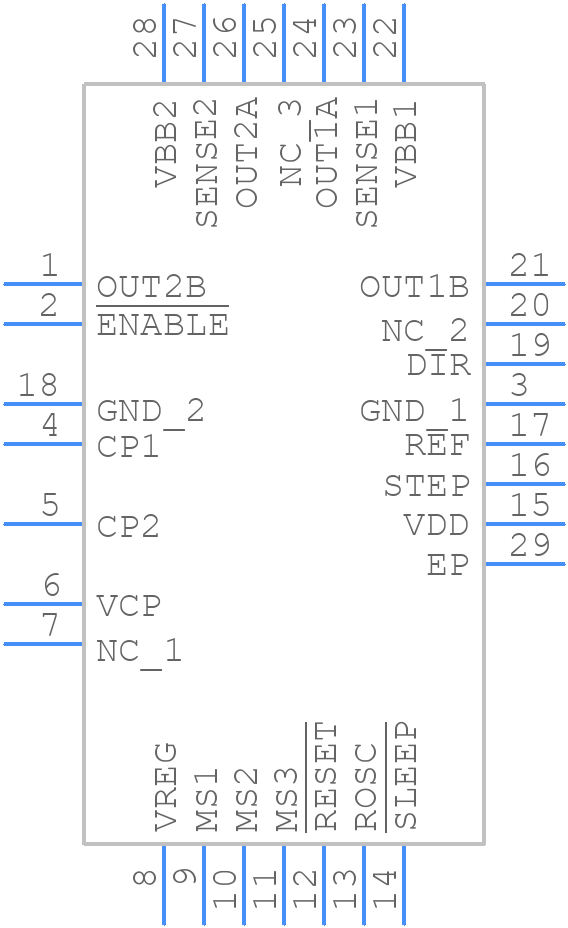 A4988SETTR-T - Allegro Microsystems - PCB symbol