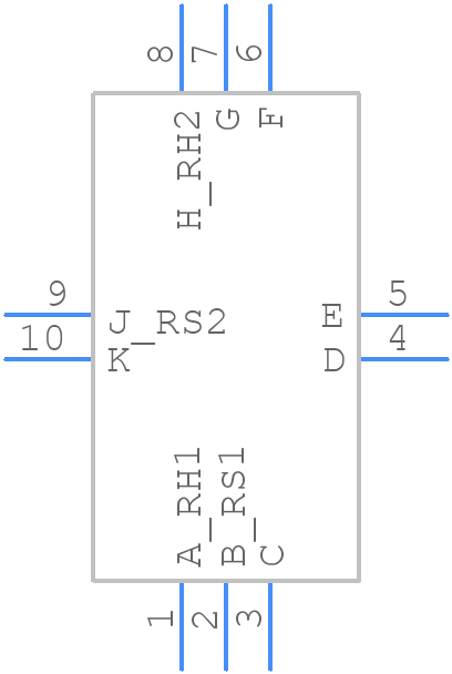 MICS-2714 - SGX Sensortech Limited - PCB symbol