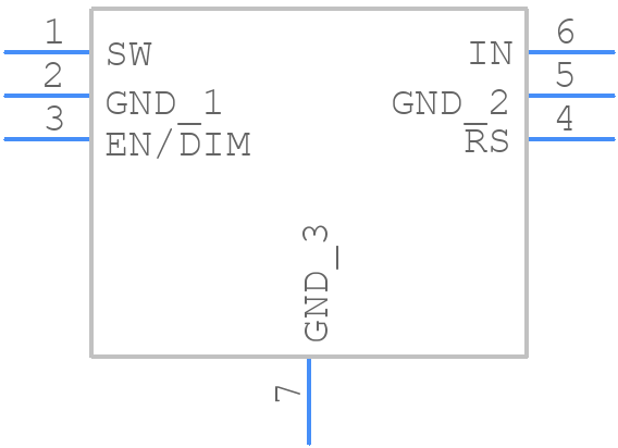 MP2489DQ-LF-P - Monolithic Power Systems (MPS) - PCB symbol