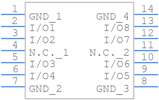 SMDA24C-8.TBT - SEMTECH - PCB symbol