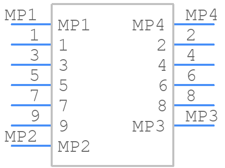 52559-0933 - Molex - PCB symbol