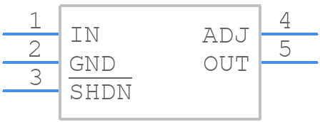 LT3014ES5#TRPBF - Analog Devices - PCB symbol