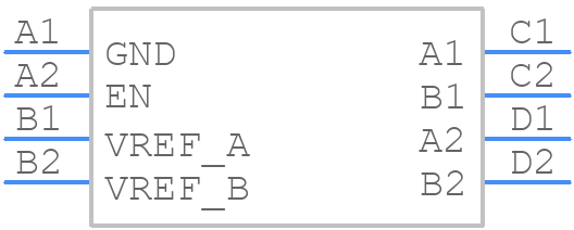 LSF0102YZTR - Texas Instruments - PCB symbol