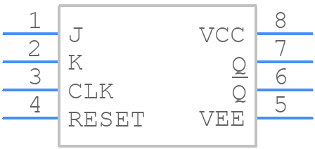 MC100EP35DTG - onsemi - PCB symbol