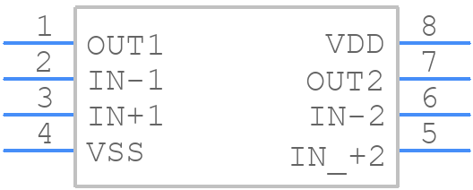 NCS3402DR2G - onsemi - PCB symbol