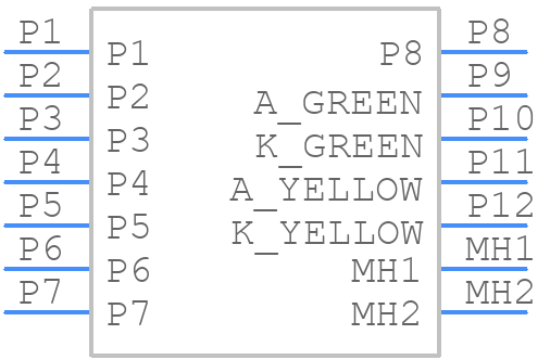 48025-0002 - Molex - PCB symbol