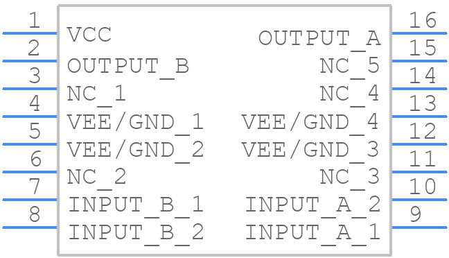 TCA0372BDWR2G - onsemi - PCB symbol