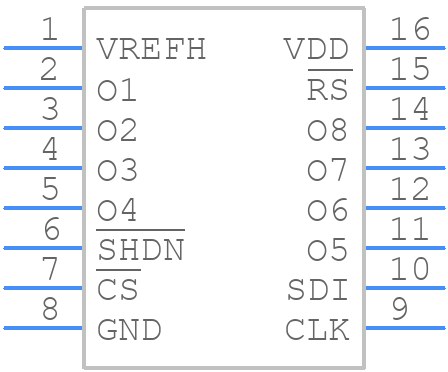 AD8801ARZ - Analog Devices - PCB symbol