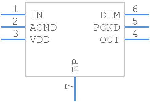 FL3100TMPX - onsemi - PCB symbol