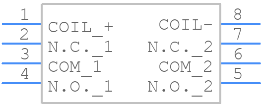 AGN2004H - Panasonic - PCB symbol