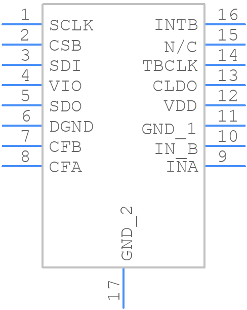 LDC1041NHRR - Texas Instruments - PCB symbol