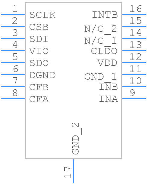 LDC1051NHRR - Texas Instruments - PCB symbol