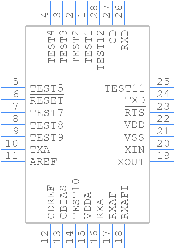 A5191HRTPG-XTD - onsemi - PCB symbol